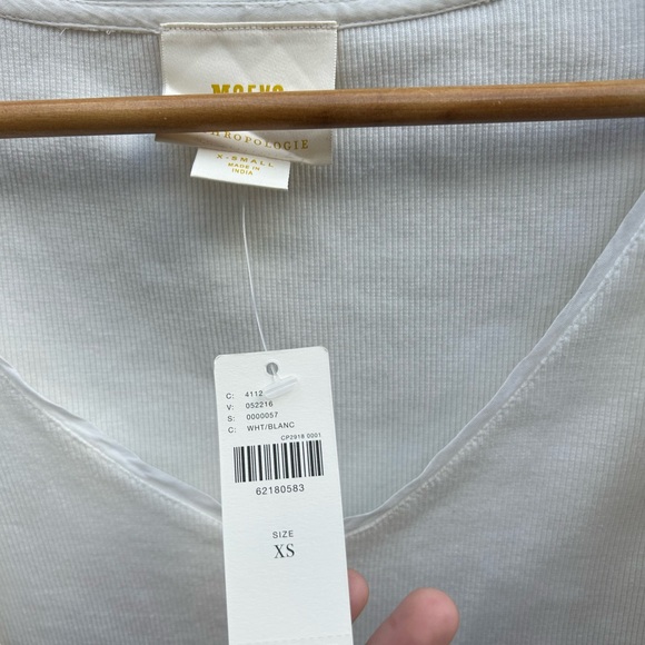 Anthropologie Maeve Flutter-Sleeved Top - Picture 5 of 7